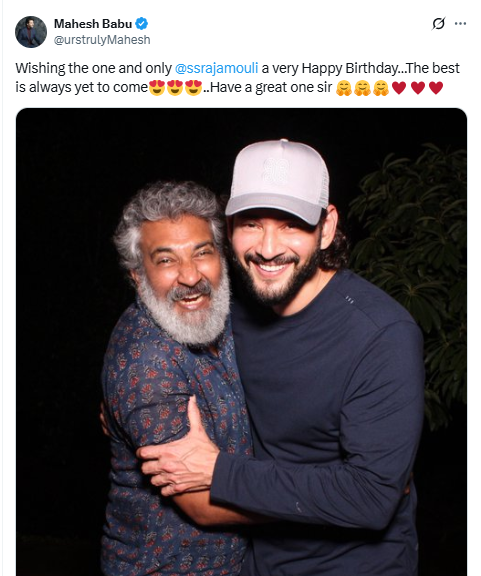 Mahesh Babu's post