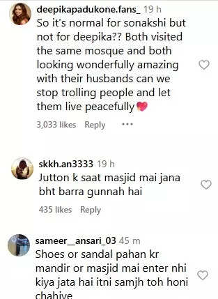 comments