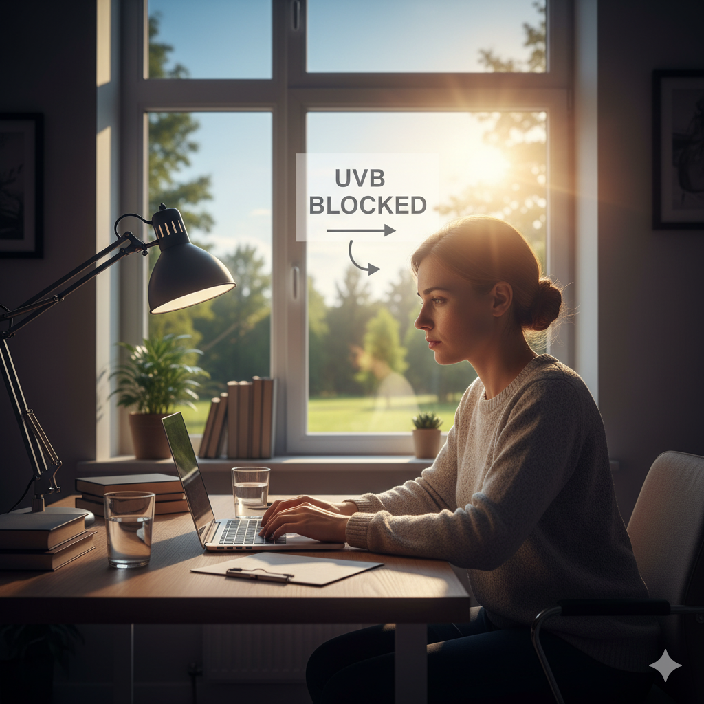 Vitamin D deficiency due to indoor life habits