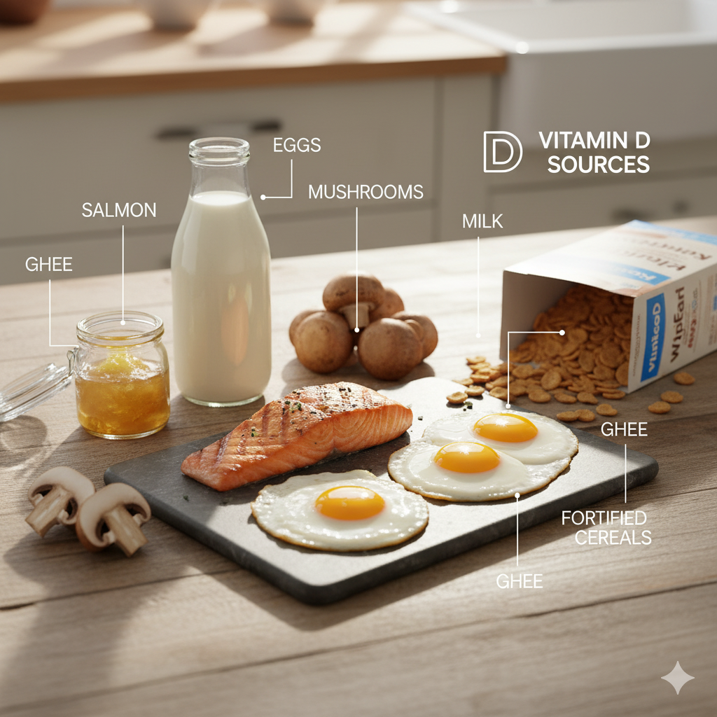 Foods rich in Vitamin D