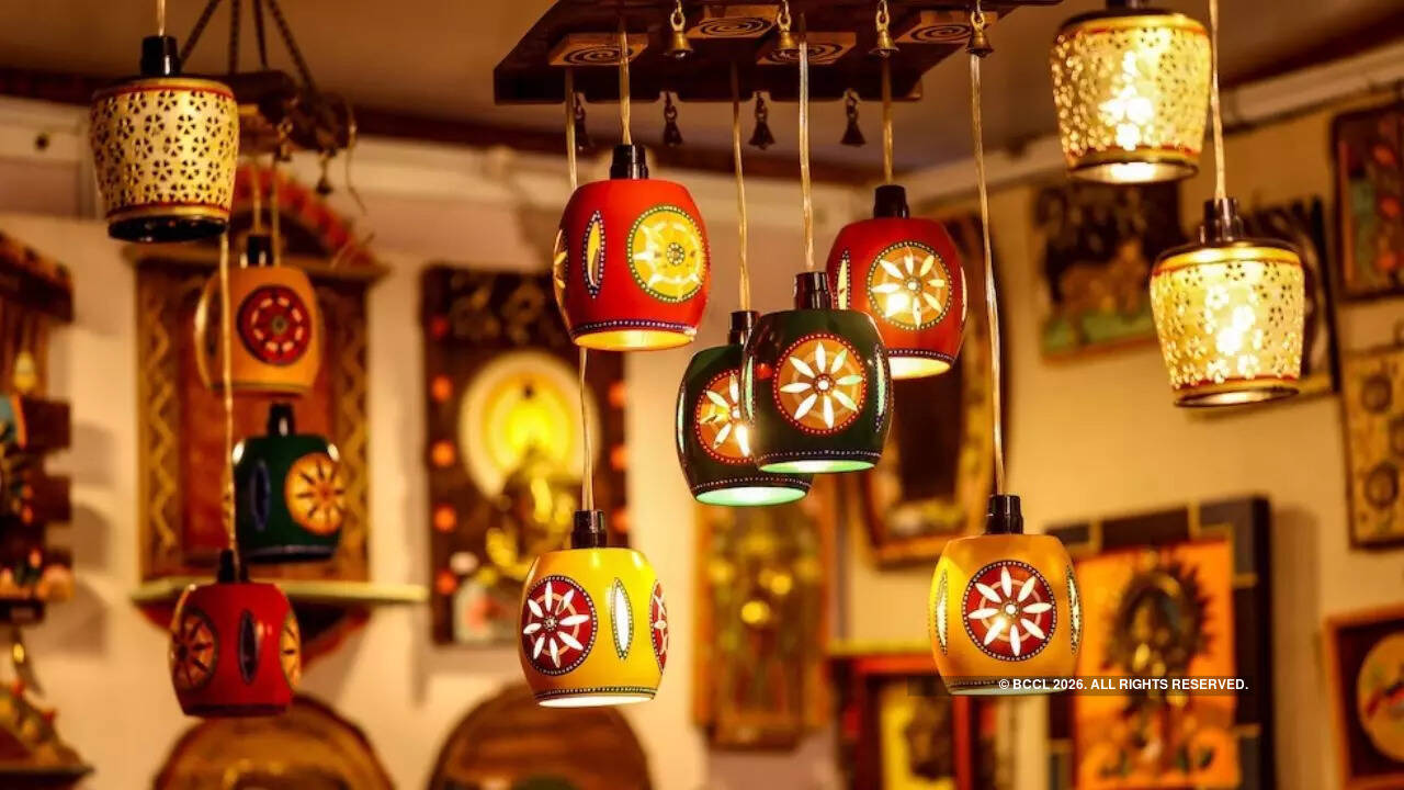 Artisan and modern home decor options at the bazaar