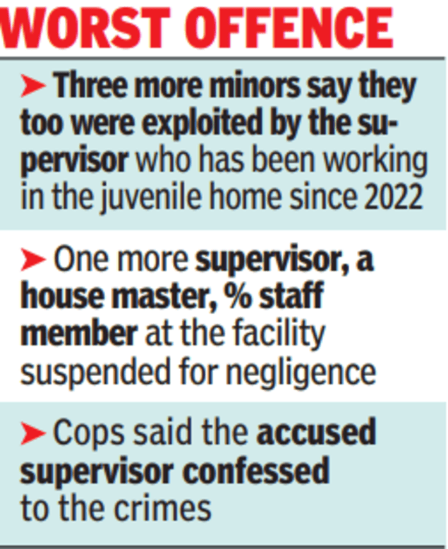 Supervisor booked again for sexual abuse<br>