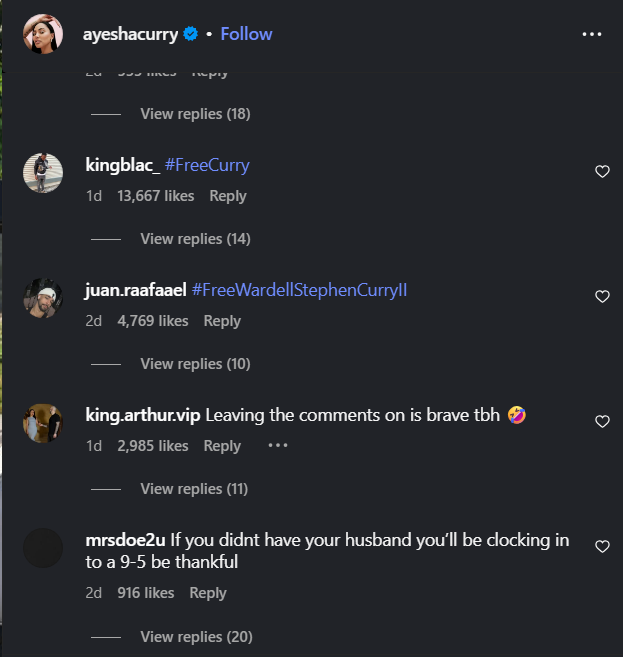 Fans are furious.(Image via Ayesha Curry/Instagram) Ayesha Curry
