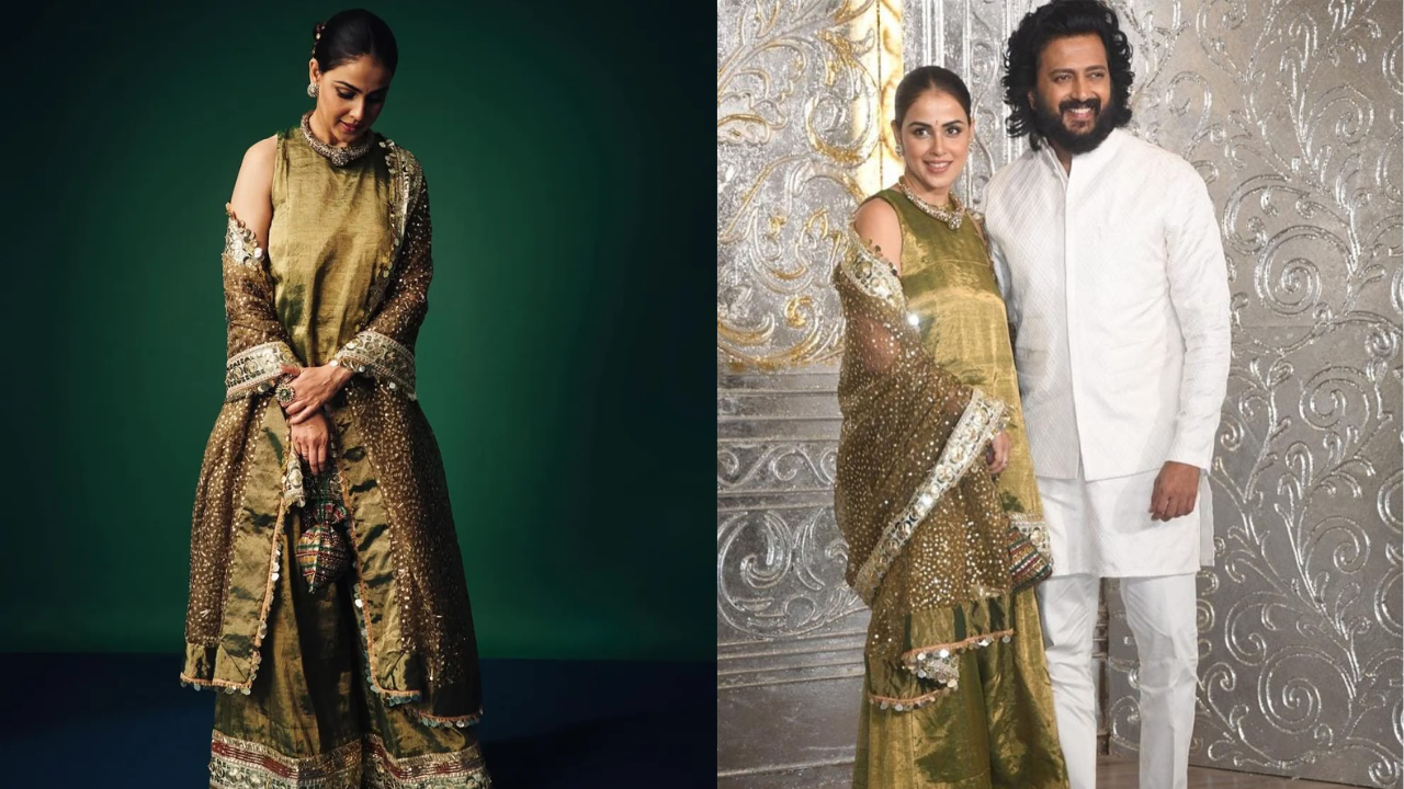 Genelia Deshmukh made heads turn without the bling