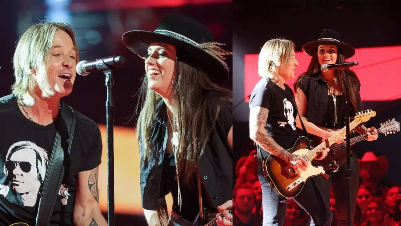 Maggie Baugh and Keith Urban