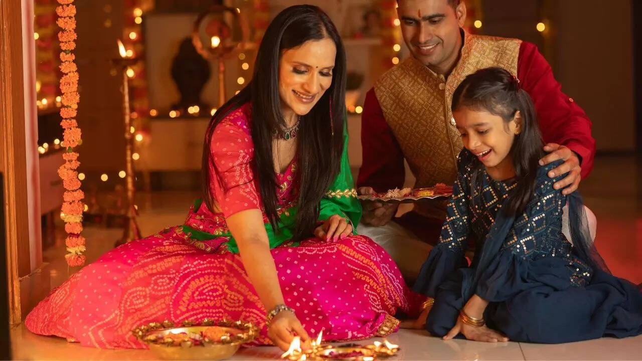 Diyas as symbols of hope and new beginnings