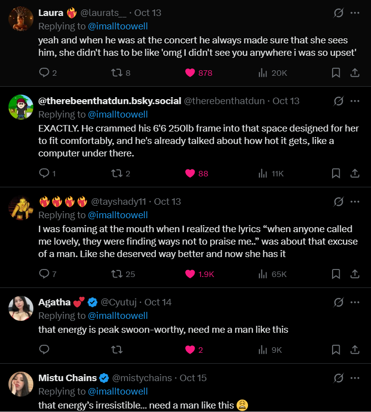 Fans are excited.(Image via X) Taylor Swift