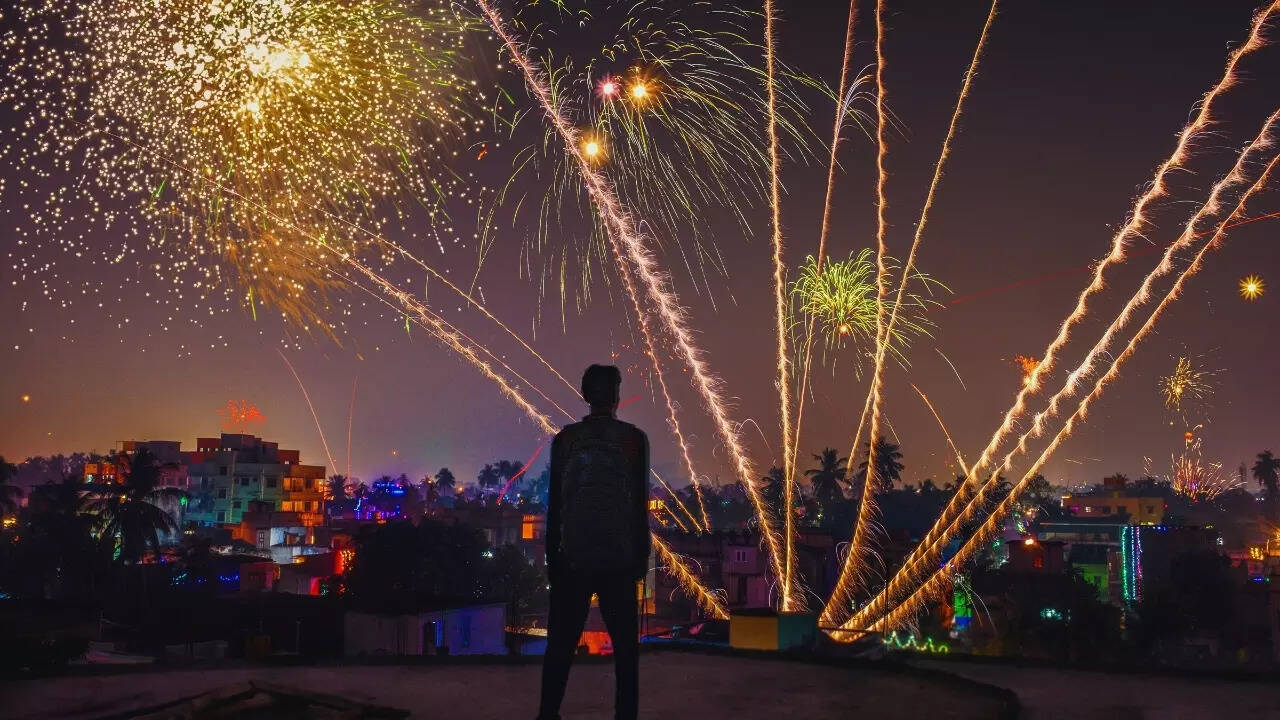 Diwali fireworks