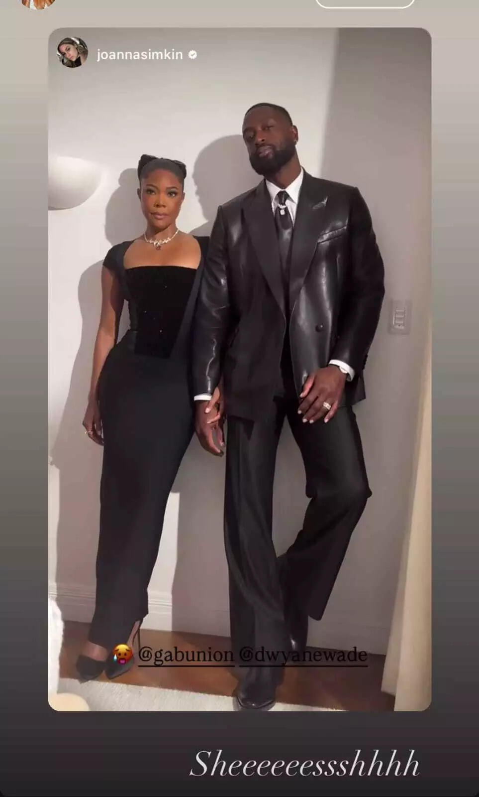 Gabrielle Union's Instagram story