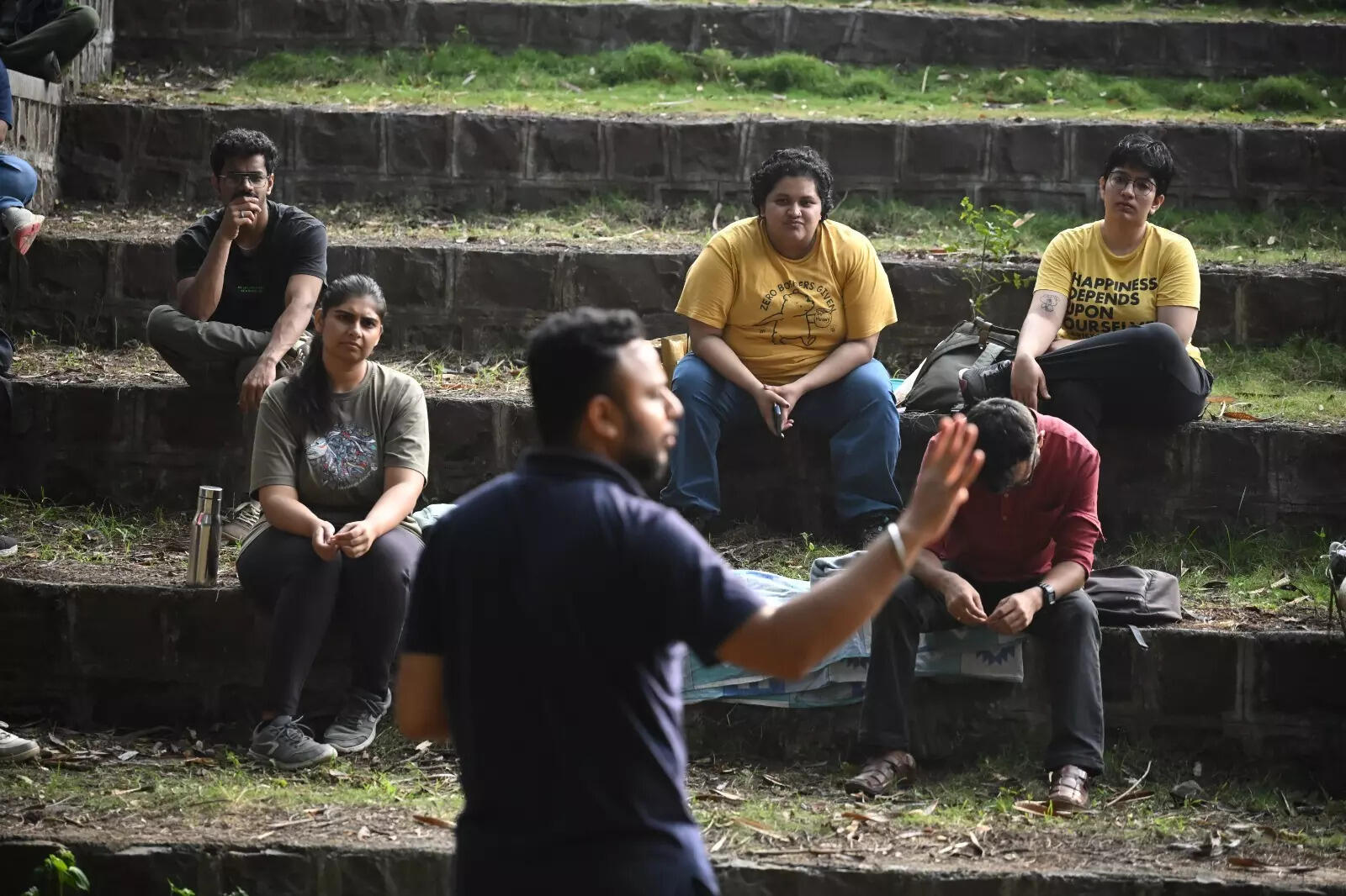 poetry gathering in Taljai Tekdi