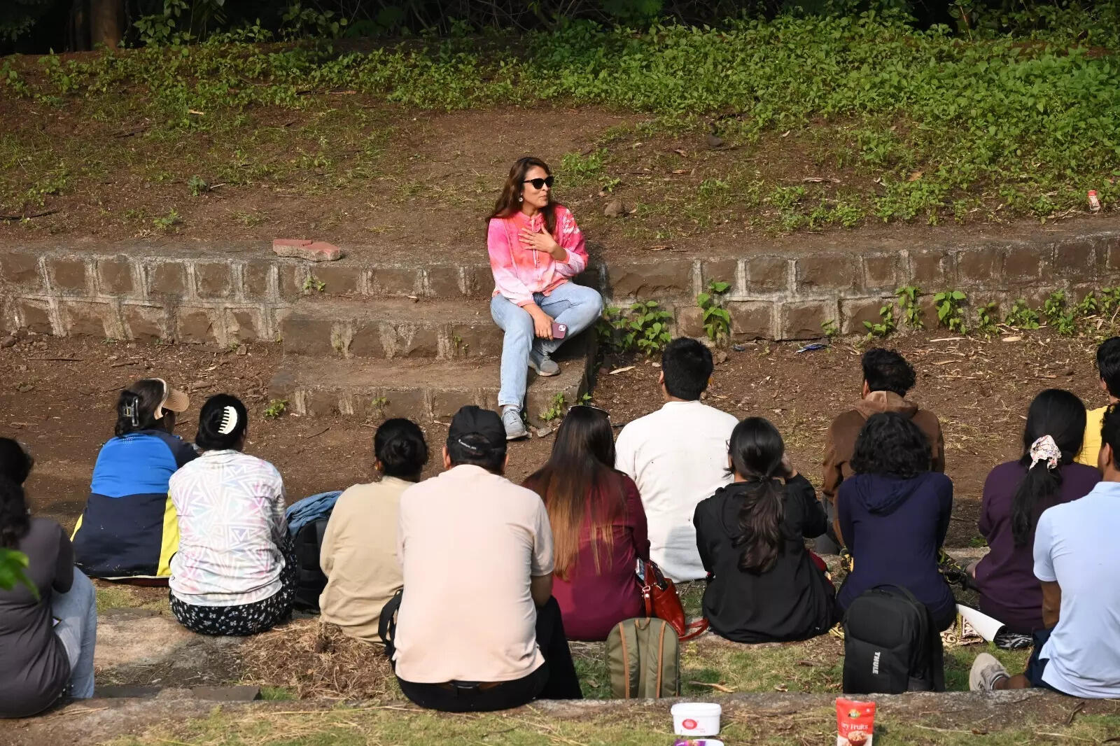 Pune's Poetry meet in Taljai Tekdi