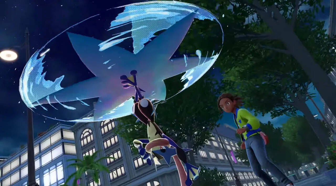 Mega Greninja in Legends ZA