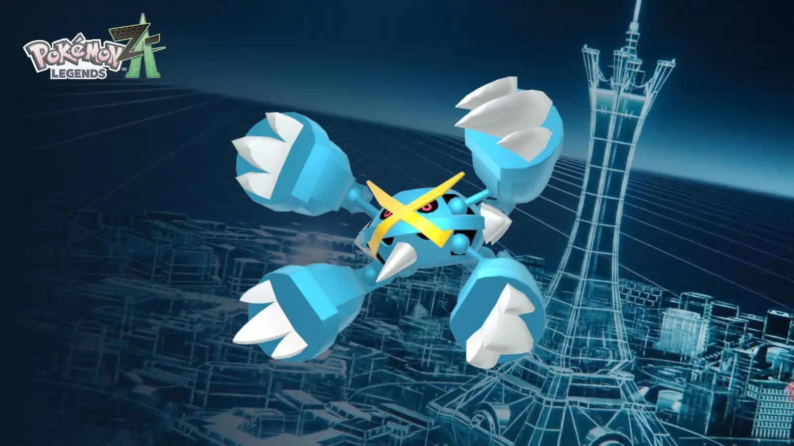 Mega Metagross in Pokemon Legends ZA (Image via The Pokemon Company) Mega Metagross in Pokemon Legends ZA