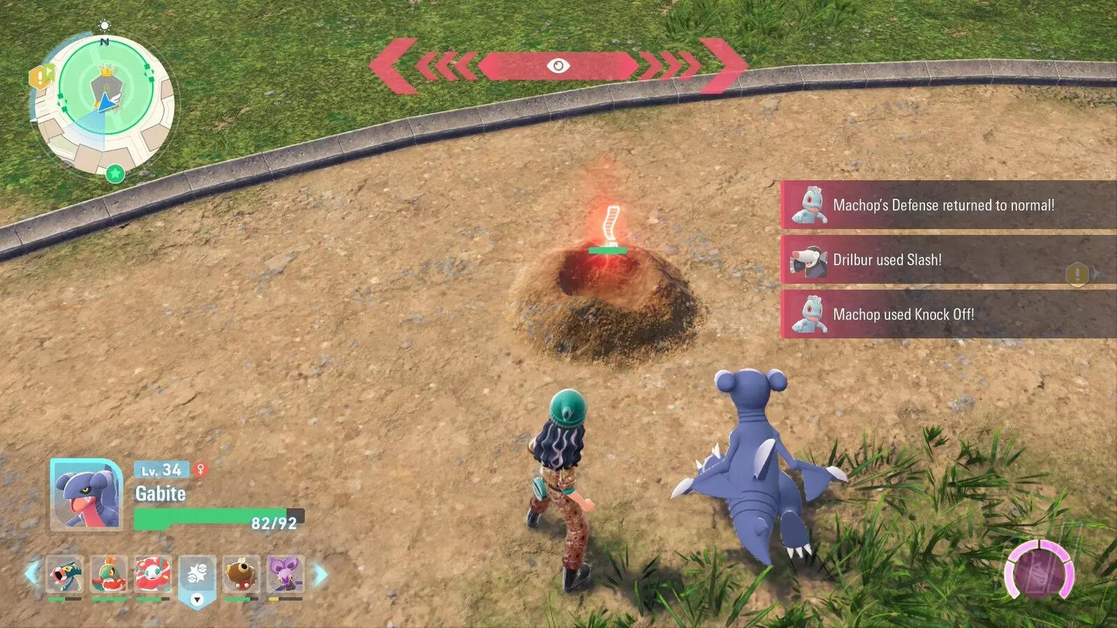 Gabite in Pokemon Legends ZA