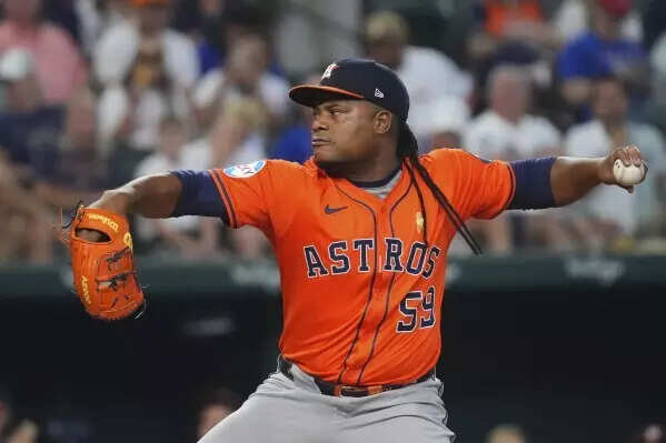 Framber Valdez of Houston Astros
