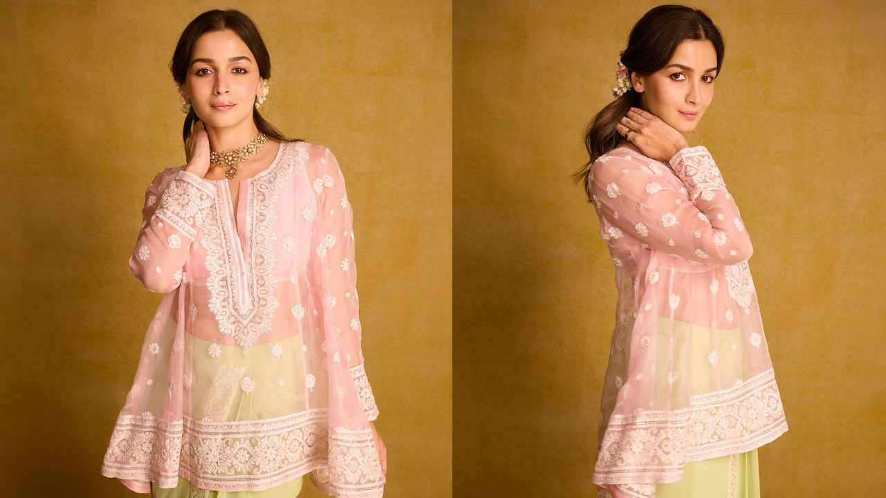 Alia Bhatt drapes a traditional ‘lungi’