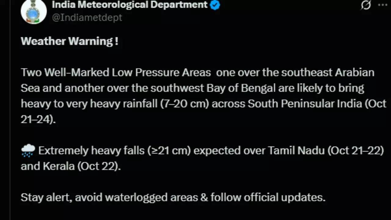 Weather update