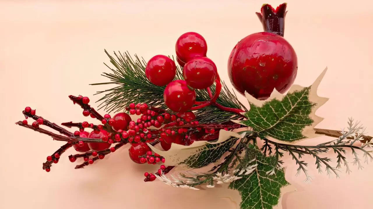 Berries and pomegranate