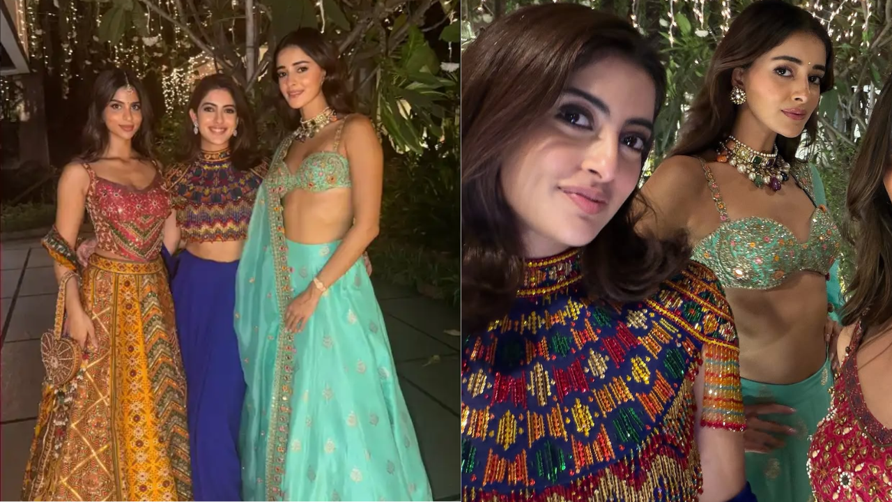 Navya Naveli Nanda: Electrifying royal blue charm
