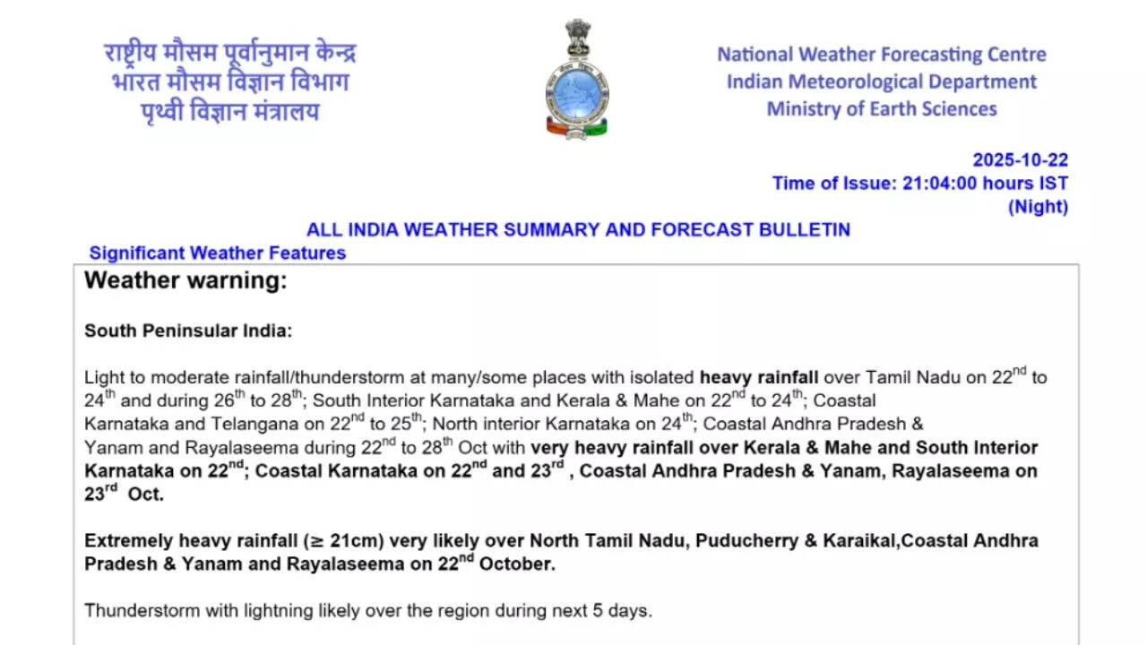 IMD report