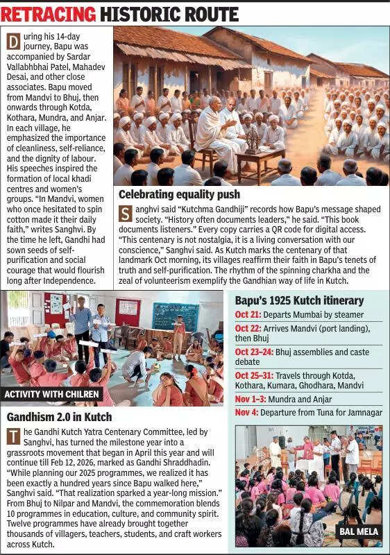 Bapu’s 1925 Kutch visit heralded Indian society’s tryst with fairness