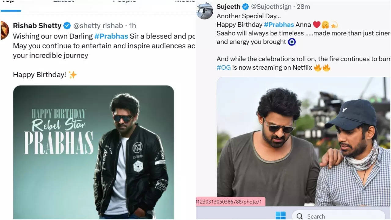 (Picture Courtesy: Facebook) Prabhas