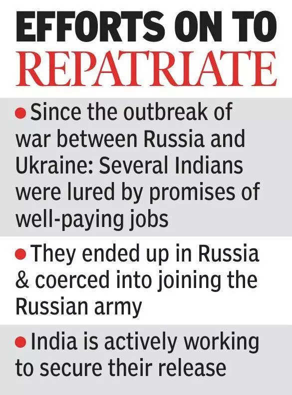 City man trapped in Russian army sends distress videos, India pushes for repatriation