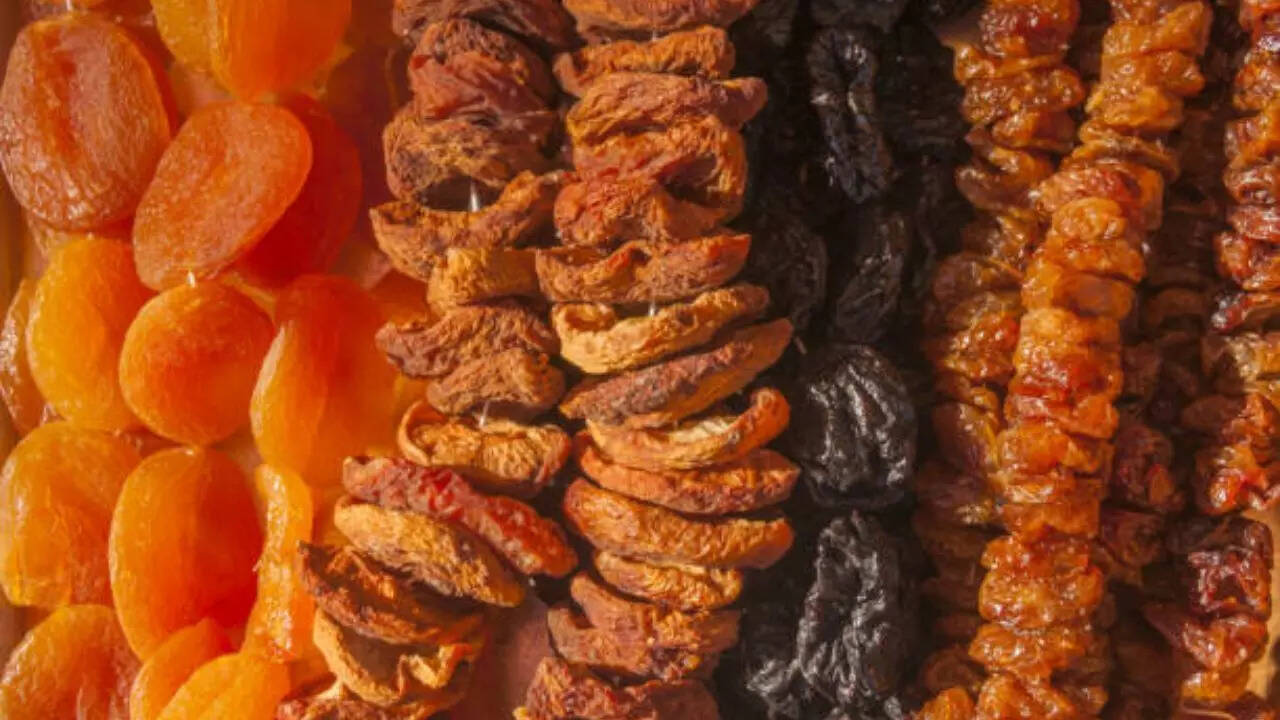 Dried fruits can contain a high amount of sugar