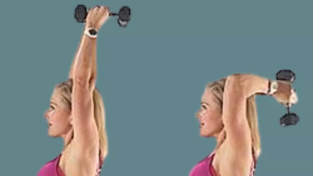 Overhead tricep extension