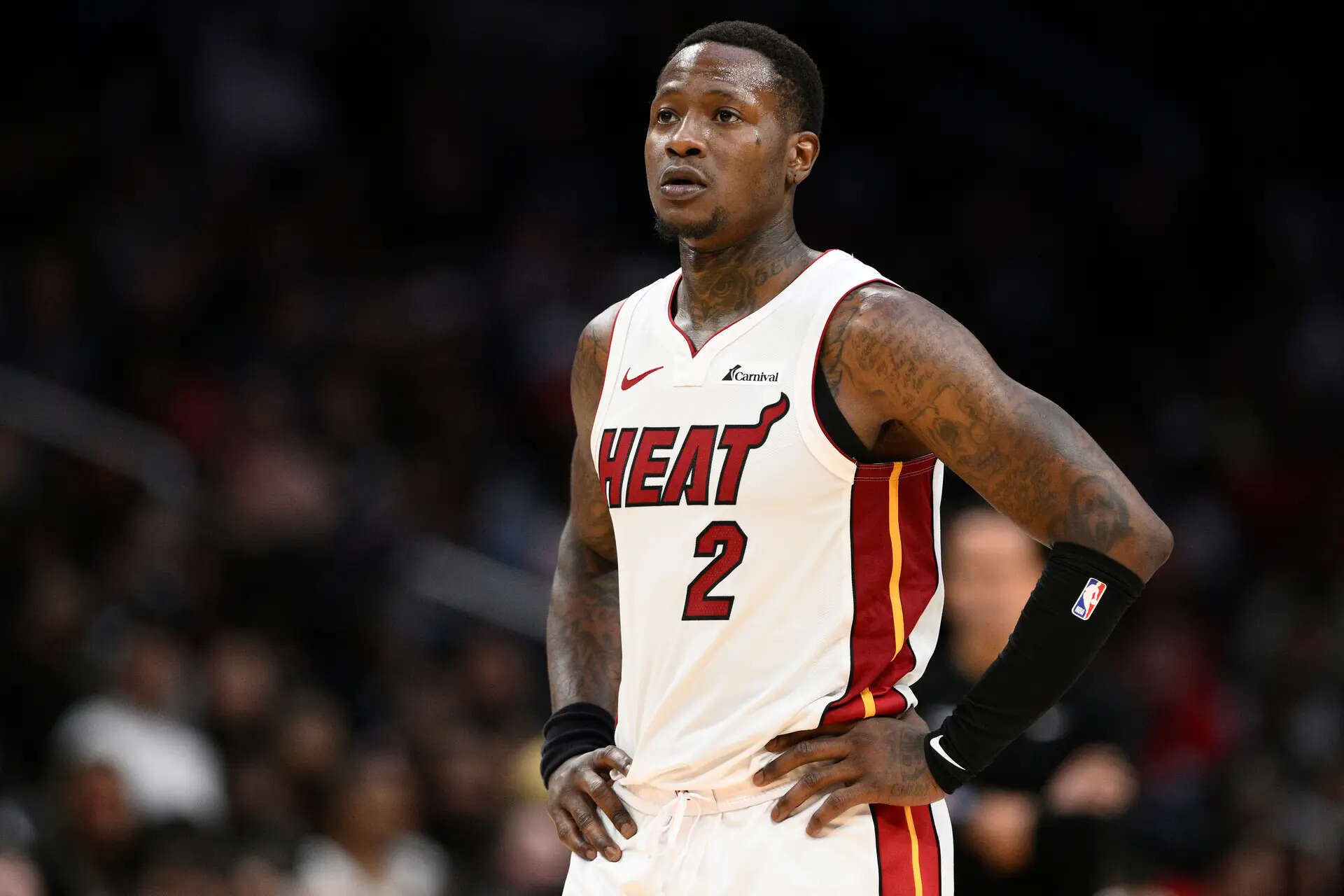 Miami Heat guard Terry Rozier in action against the Washington Wizards, Sunday, March 31, 2024, in Washington. (AP Photo/Nick Wass, File) Here’s how indictment says Terry Rozier shared information that paid off for bettors