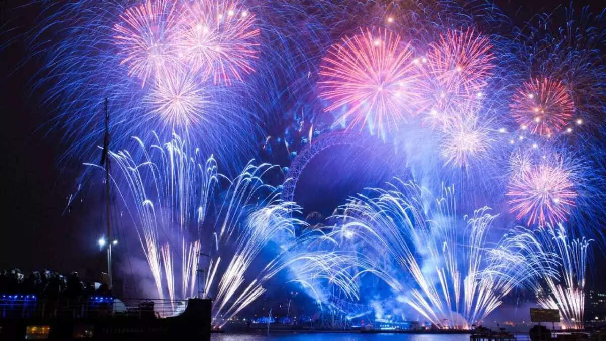 Seychelles fireworks