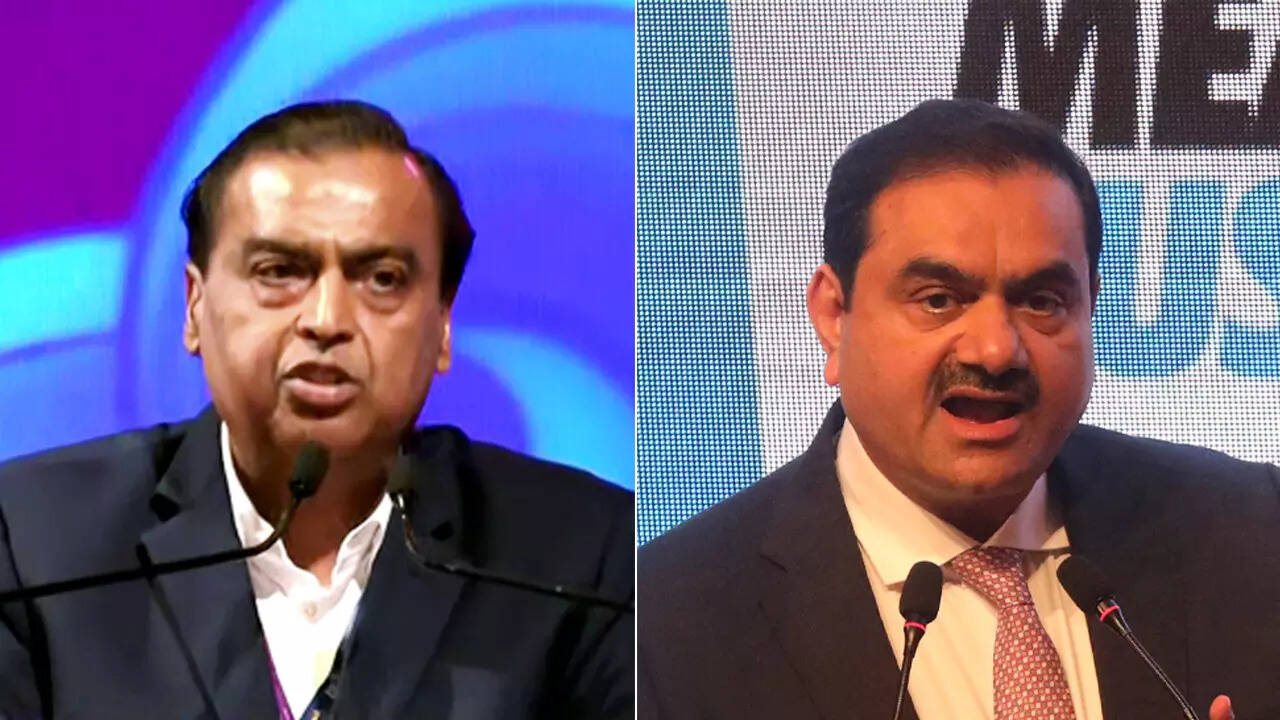 India's richest people: Mukesh Ambani and Gautam Adani