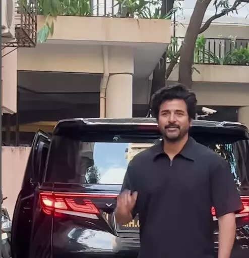 Sivakarthikeyan spotted at Sanjay Leela Bhansali's office in Mumbai