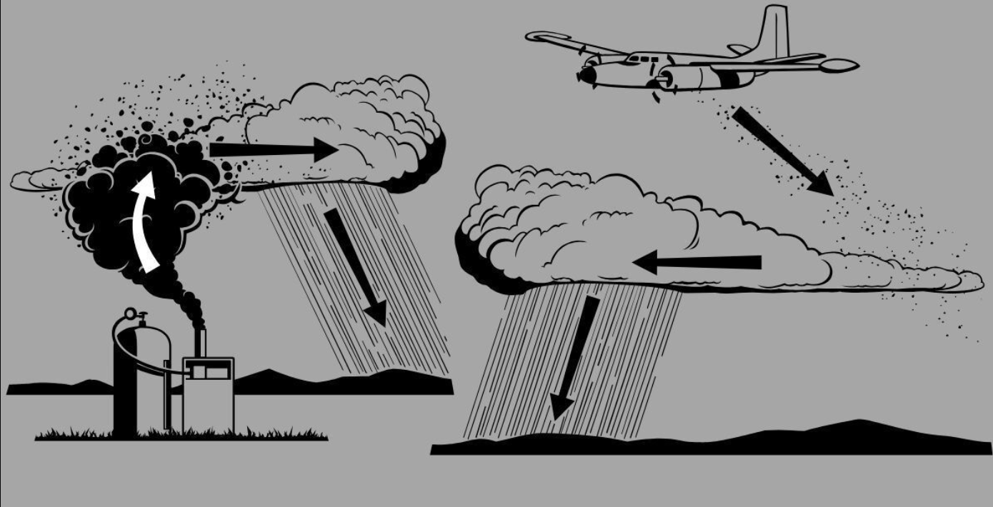 Cloud Seeding (Photo: @IndianTechGuide/X)