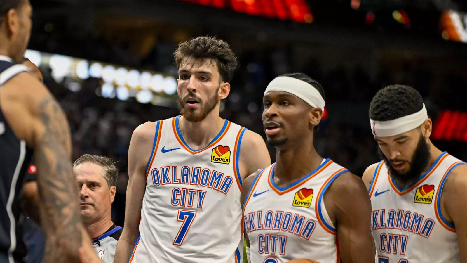 Chet Holmgren and Shai Gilgeous-Alexander