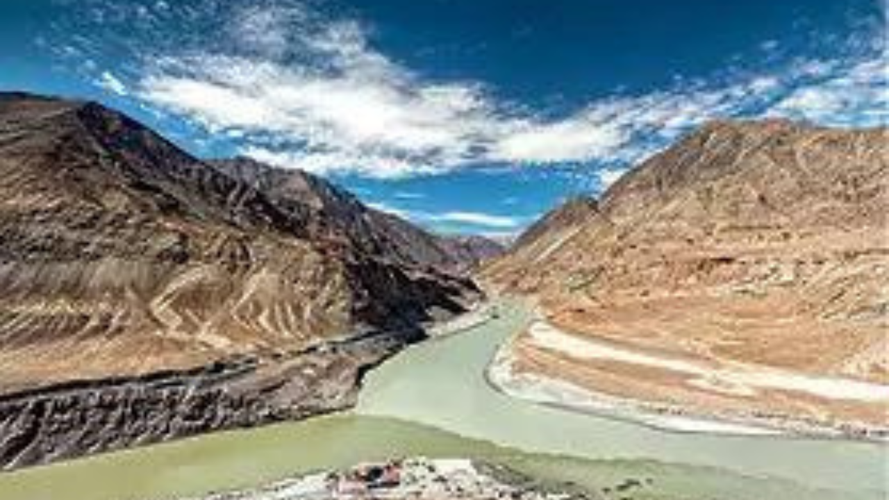 EPIC TWIST: The Himalayas are the lap of the Indus River which nurtures nations