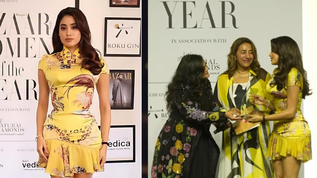 Janhvi Kapoor embraces the Y2K trend