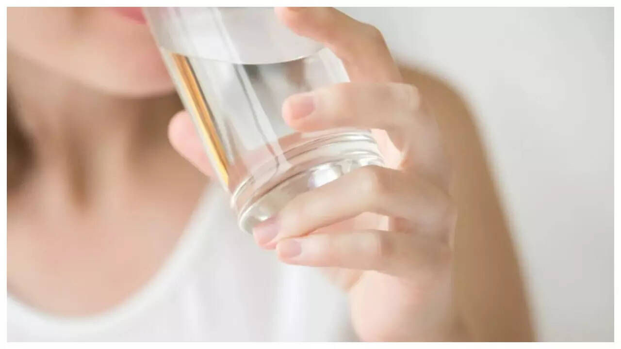 Not drinking water first thing in the morning