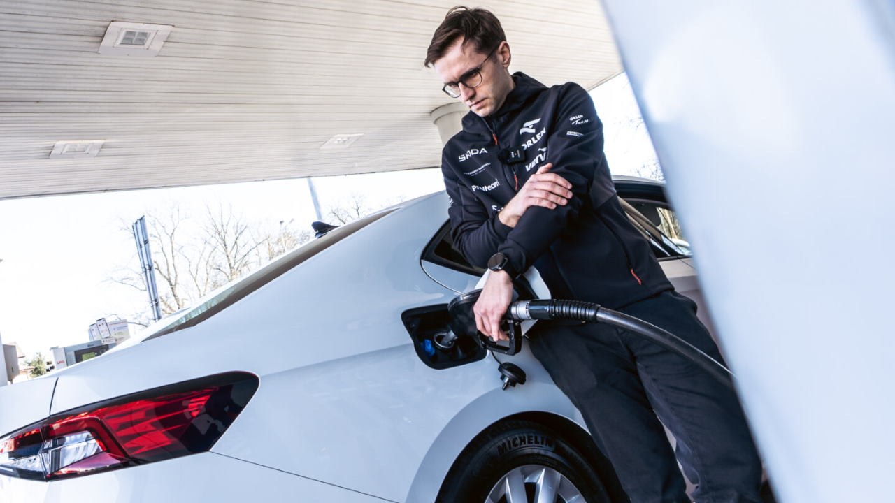 The run relied on its 66-litre diesel tank, filled to full at the start