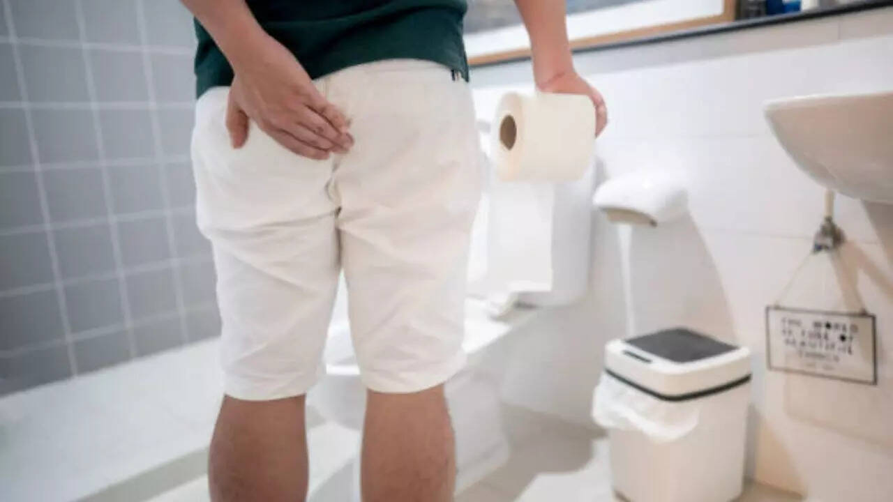 Getty Images Some patients with colorectal cancer will have the symptom