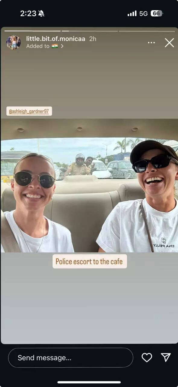 Ashleigh Gardner's wife