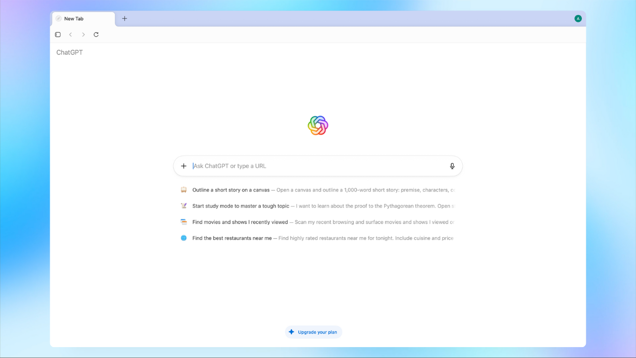 ChatGPT is your default search engine in Atlas