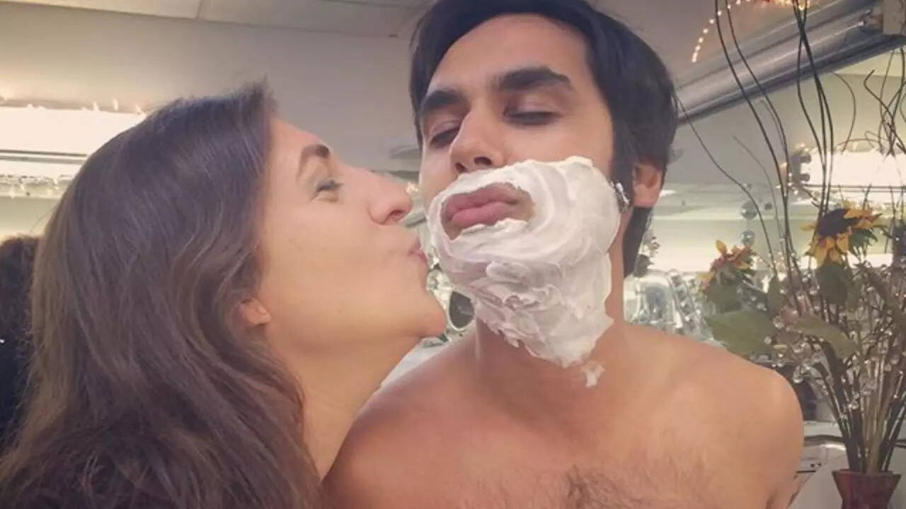 Pinterest/celebrityxyz Raj's fashion and sexuality added weight to his personality