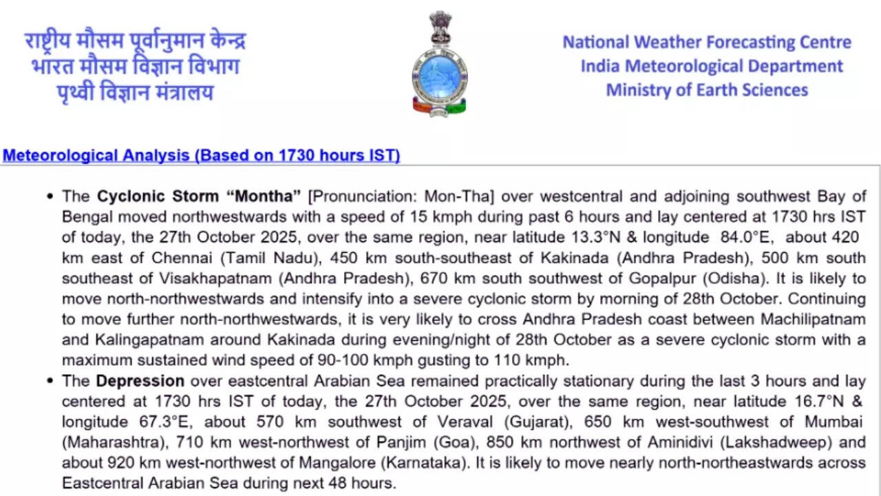 Severe cyclonic storm