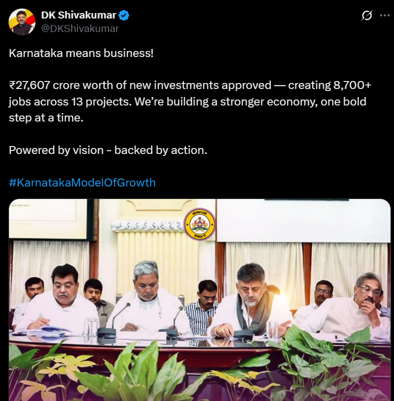 Karnataka means business