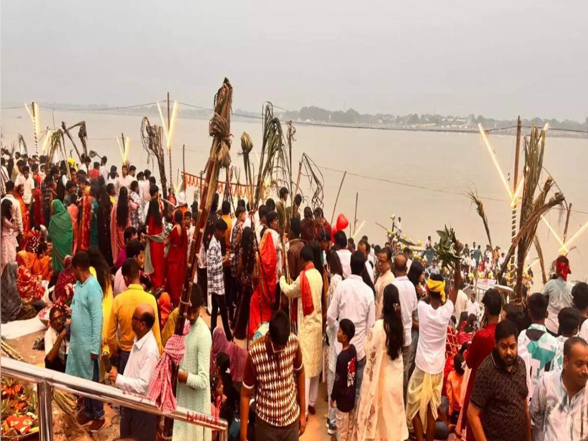 Chhath in Buxar, Ganga