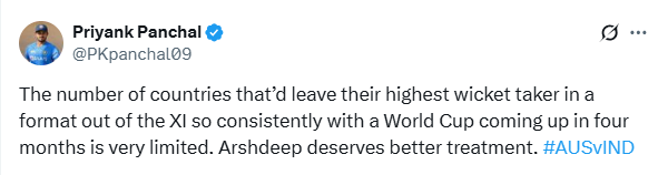 Priyank Panchal post Priyank Panchal