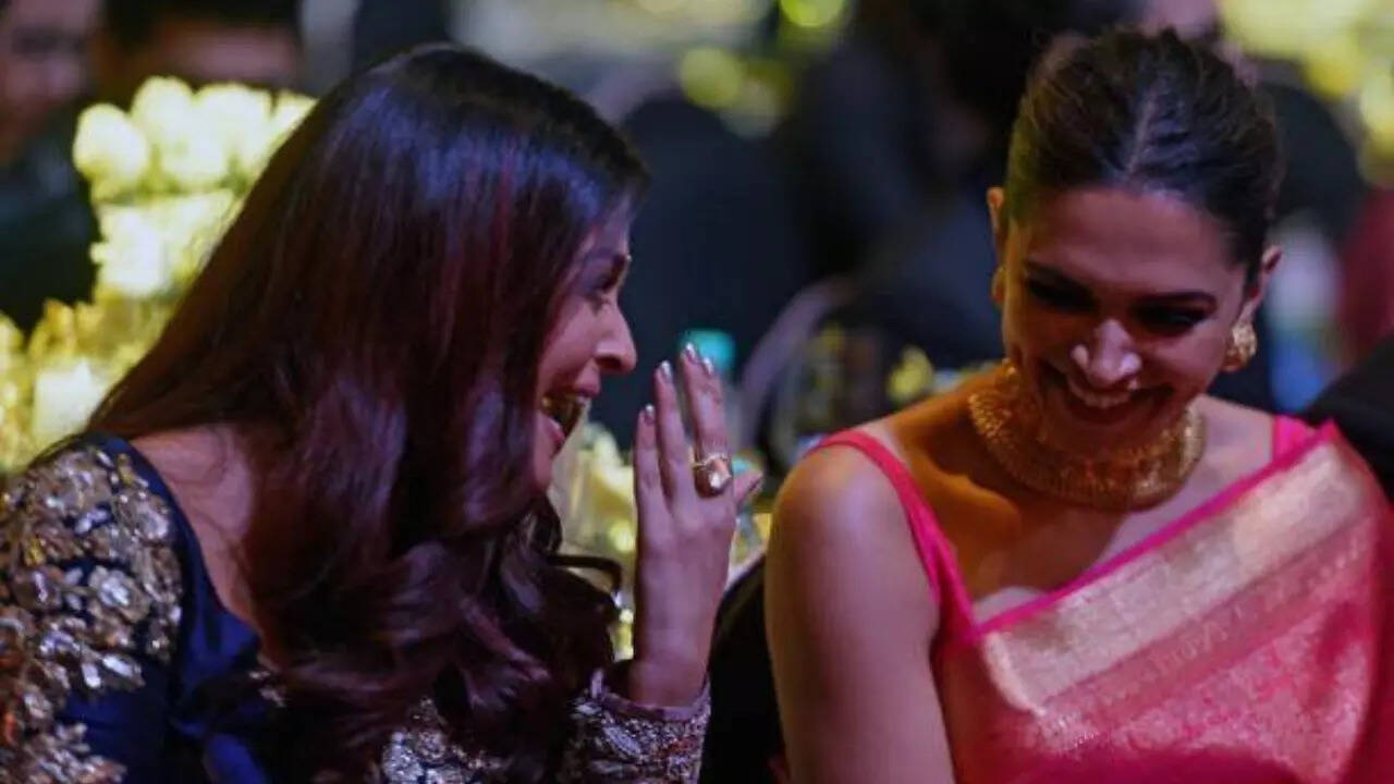 Asihwarya Rai and Deepika Padukone