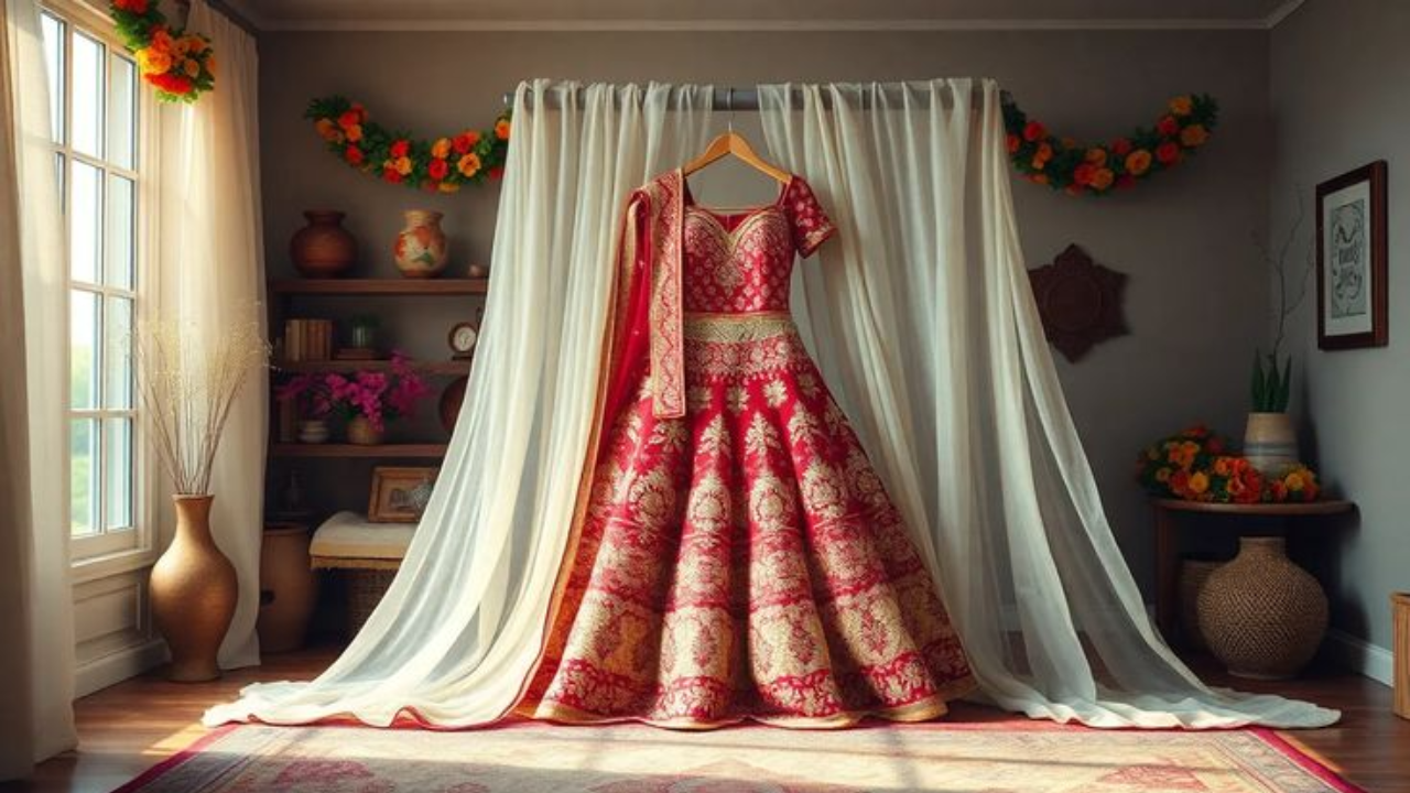 How to store your wedding lehenga?