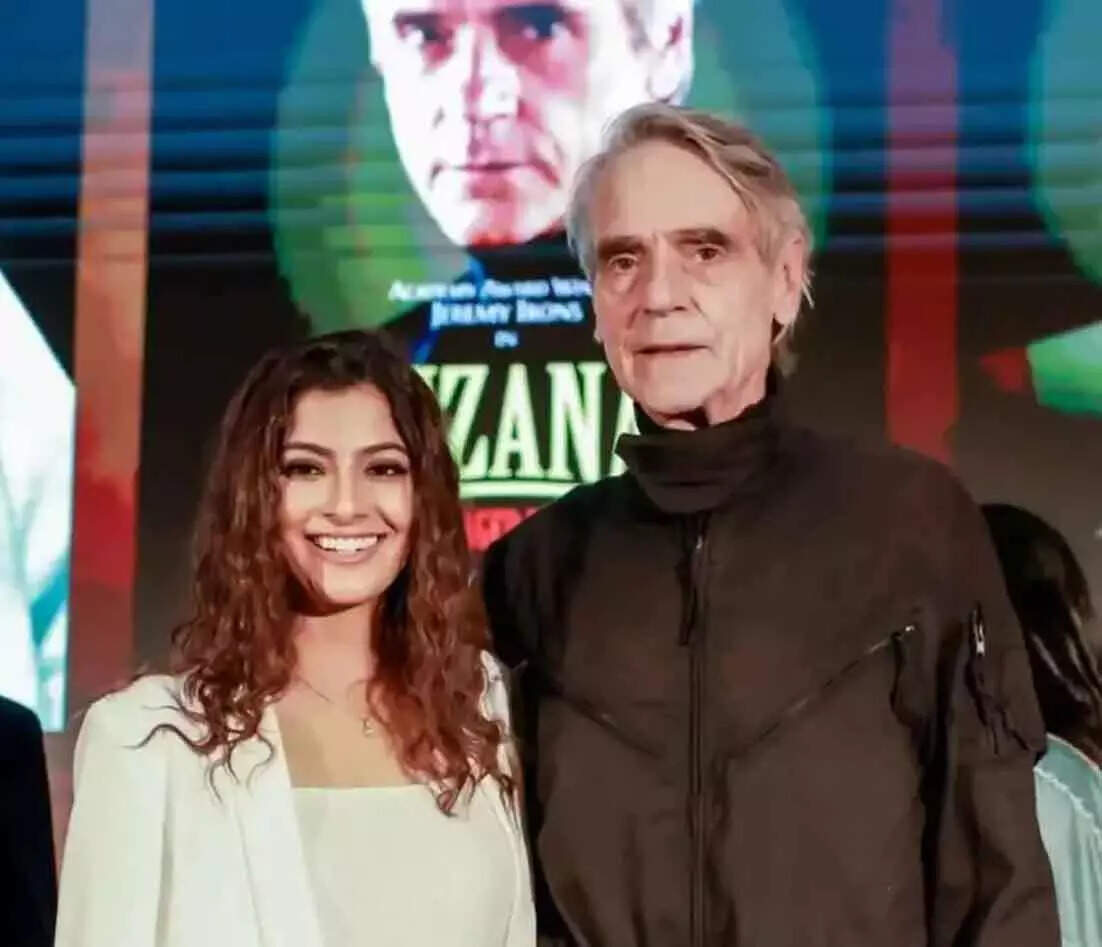 Varalaxmi Sarathkumar and Jeremy Irons